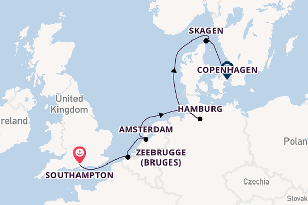 British Isles from Southampton, England with the Regal Princess