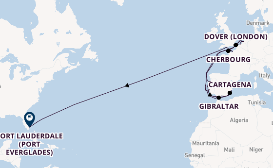 Transatlantic from Rotterdam, The Netherlands with the Nieuw Statendam