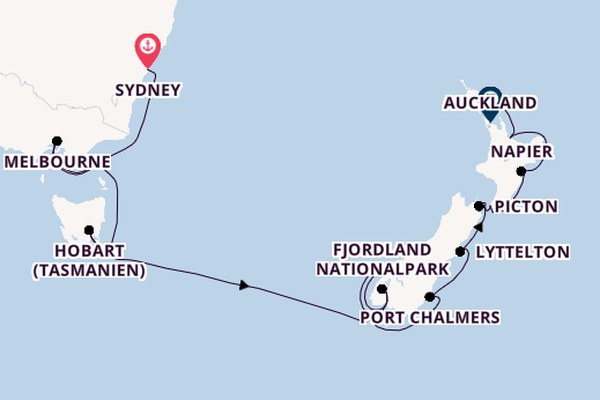 Noordam - Australien & Neuseeland erleben