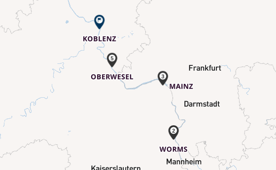 Rad und Schiff Reise - Sagenumwobener Rhein