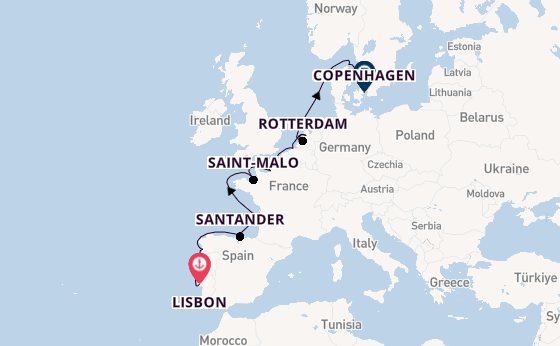Portugal from Lisbon, Portugal with the Silver Spirit