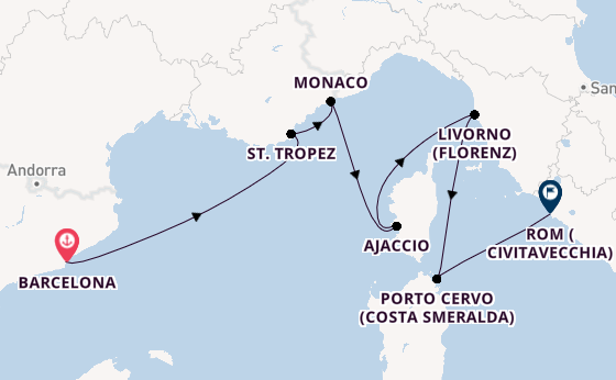 Cruise Waypoints