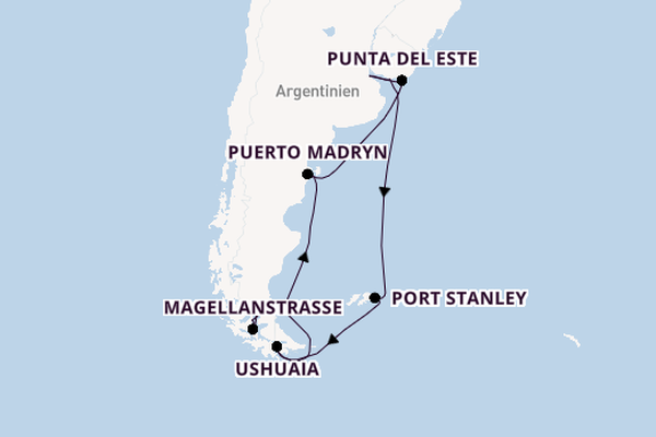 Celebrity Equinox - Patagonien, Feuerland, Kap Hoorn & Buenos Aires Vibes