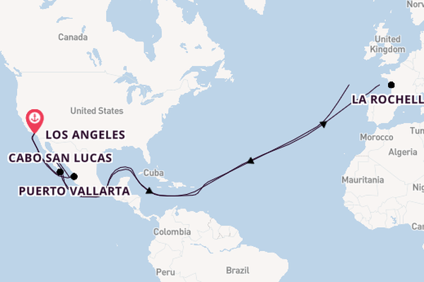 Transatlantic & Repositioning from Los Angeles, California with the Grand Princess