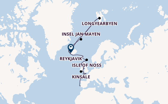 Britische Inseln ab Lissabon, Portugal auf der Seabourn Pursuit