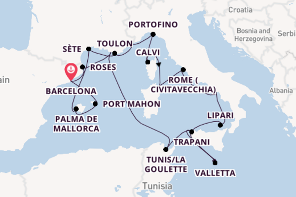 Seabourn Ovation  21  Barcelona-Barcelona