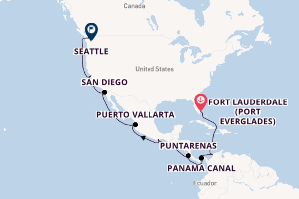 Panama Canal with a FREE Miami Stay