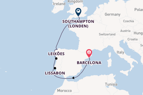 Cruise in 8 dagen naar Southampton (Londen) met Celebrity Cruises