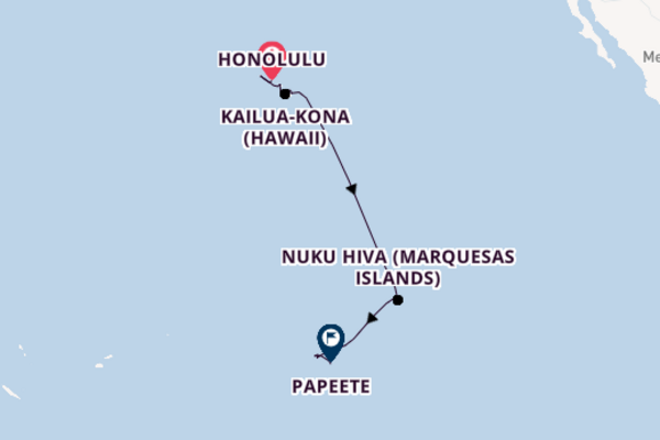 Cruising with Oceania Cruises from Honolulu to Papeete