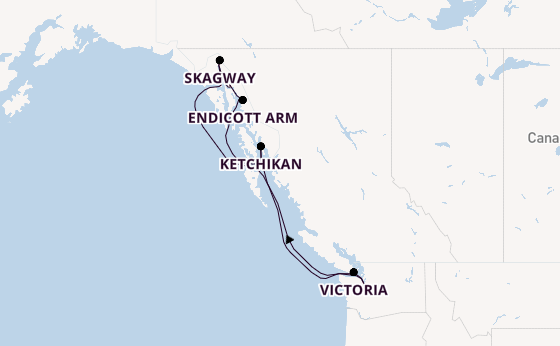 Luxury Alaska Inside Passage & Seattle Stay