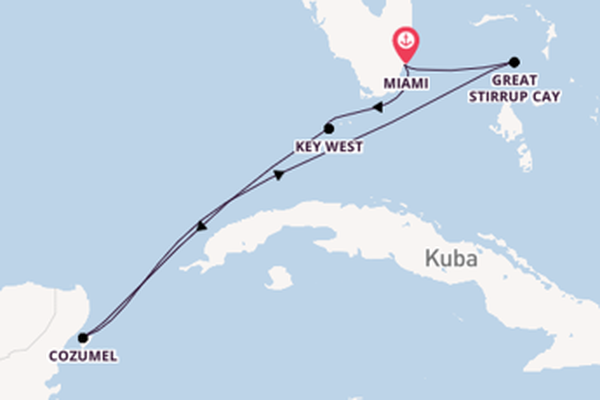 Erleben Sie Cozumel auf der Norwegian Gem