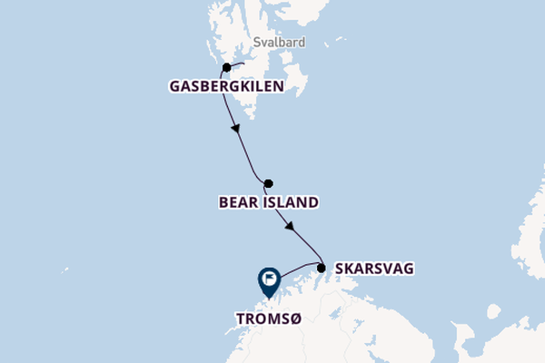 Norway from Longyearbyen, Norway with the Silver Endeavour