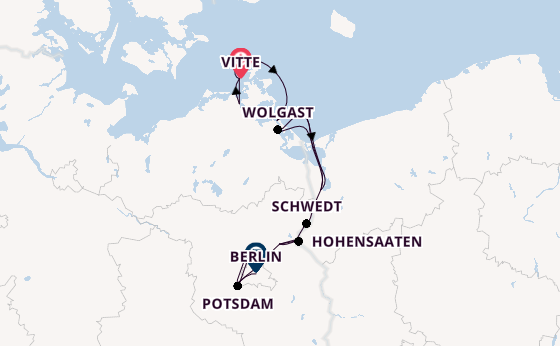 Oder ab Vitte, Deutschland auf der VIVA RUBY