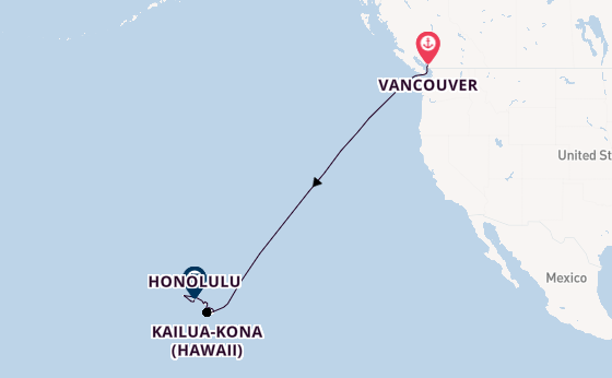 Polynesia from Vancouver, Canada with the Silver Whisper
