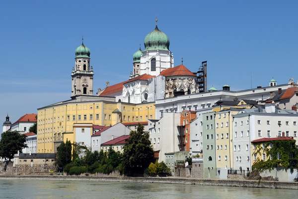 Die Donau im Adventszauber