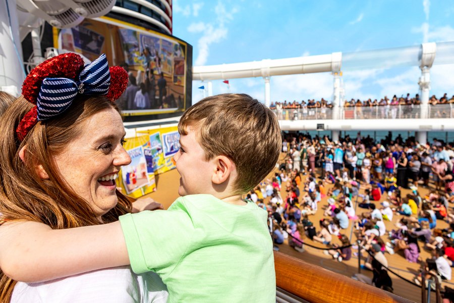 England ab Southampton, Großbritannien auf der Disney Dream