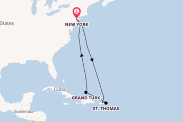 Cruise in 9 dagen naar New York met Carnival Cruise Line