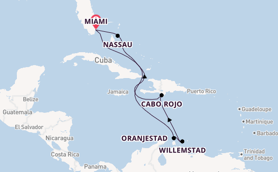 Southern Caribbean & Nassau, Bahamas