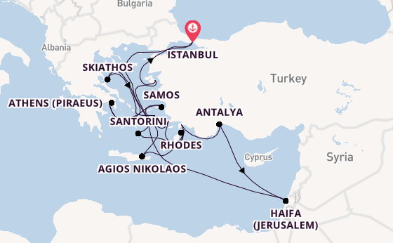 20 Day Voyage From Istanbul 