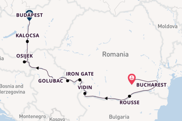 Trip with the Viking Ullur to Budapest from Bucharest