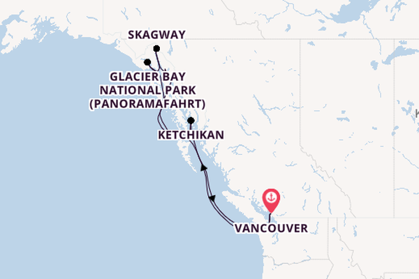 Koningsdam - Natur & Abenteuer in Alaska