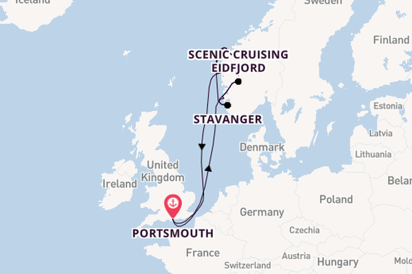 Cruising from Portsmouth with the Ambition