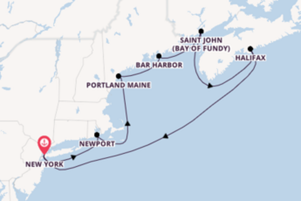 8daagse cruise met de Norwegian Breakaway vanuit New York