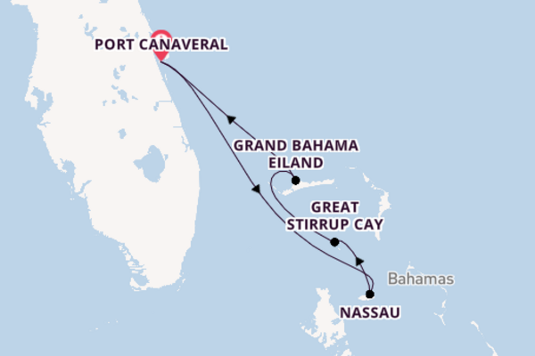 5daagse cruise naar Nassau