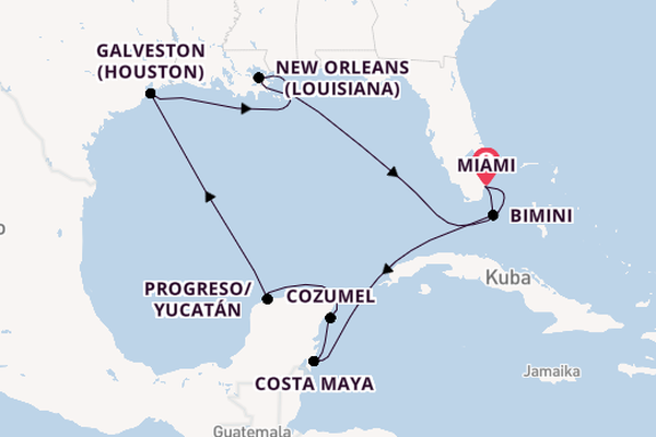 Karibik ab Miami auf der EUROPA
