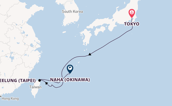 Japan from Tokyo, Japan with the MSC Bellissima
