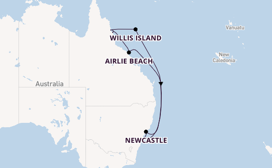 Australia from Sydney, Australia with the Celebrity Edge