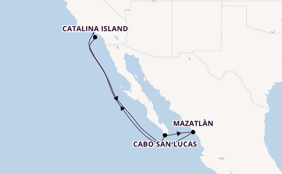 USA Westküste ab Los Angeles, USA auf der Voyager of the Seas 