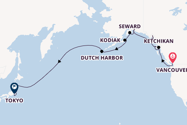 Transpacific from Vancouver, British Columbia with the Azamara Pursuit