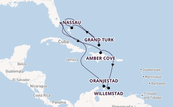 Caribbean from Fort Lauderdale (Port Everglades), Florida with the Regal Princess