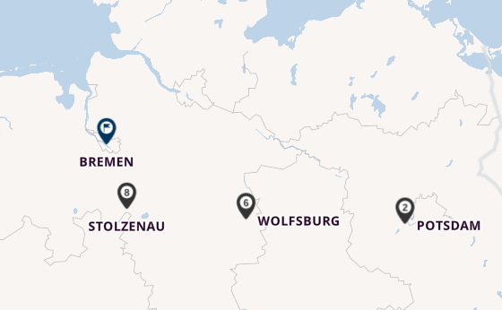 Elbe ab Berlin, Deutschland auf der VIVA RUBY