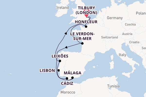Easter Voyage to France, Spain & Portugal