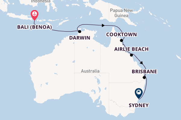 Island Elegance – Bali to Sydney