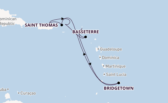Caribbean from San Juan, Puerto Rico with the Norwegian Prima