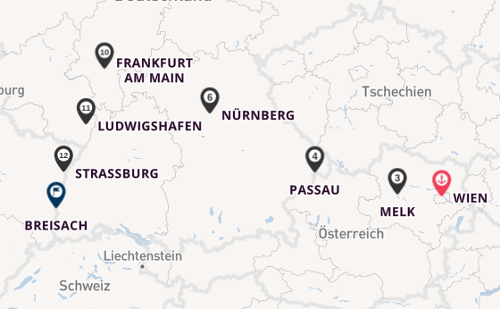 Donau ab Wien auf der VIVA MOMENTS