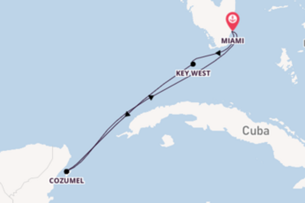Geniet van het romantische Key West met Carnival Cruise Line