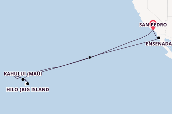 Emerald Princess - Die Stadt der Engel & Aloha auf Hawaii