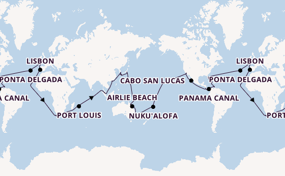 Queen Elizabeth Full World Voyage 2028