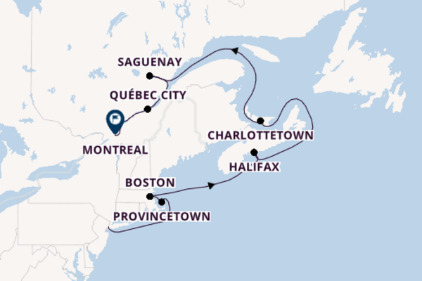Trip with Seabourn from New York