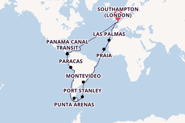 Transatlantic & Repositioning from Southampton, England with the Borealis