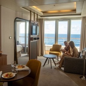 Come aboard the Ambience and discover one of 51 cabin categories on a total of 11 decks that can accommodate 1400 passengers. Choose your dream cabin and feel at home on board the Ambience!