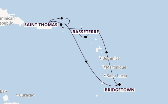 Caribbean from San Juan, Puerto Rico with the Norwegian Prima
