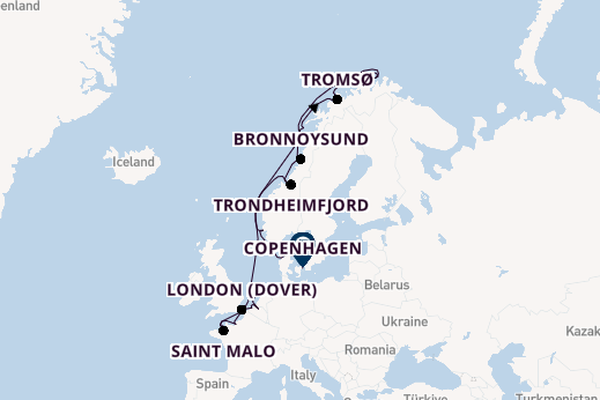 Norway from Hamburg, Germany with the Seabourn Quest