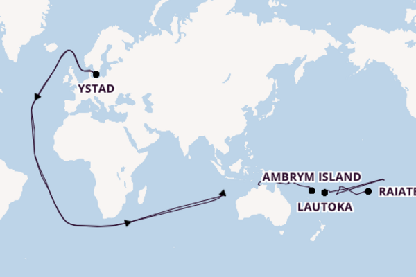 Polynesien ab Papeete (Tahiti), Französisch-Polynesien auf der Seabourn Pursuit