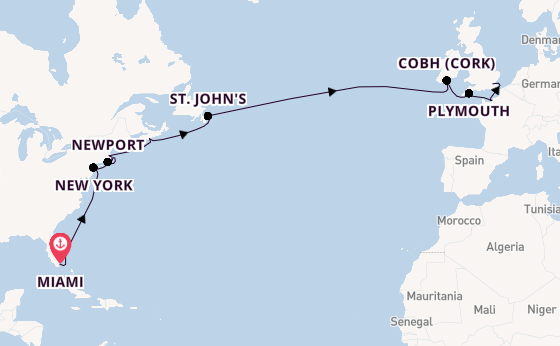 Luxury City Lights to Celtic Shores: Miami to London with Miami Stay