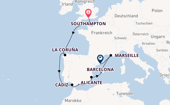 MSC Virtuosa -  Von Atlantikbrise zu Flamenco‑Feuer  